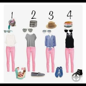 BDG Skinny Pink Jeans